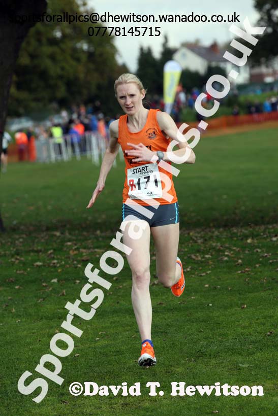 Senior womens Northern Cross Country Relays, Graves Park, Sheffield. Photo: David T. Hewitson/Sports for All Pics